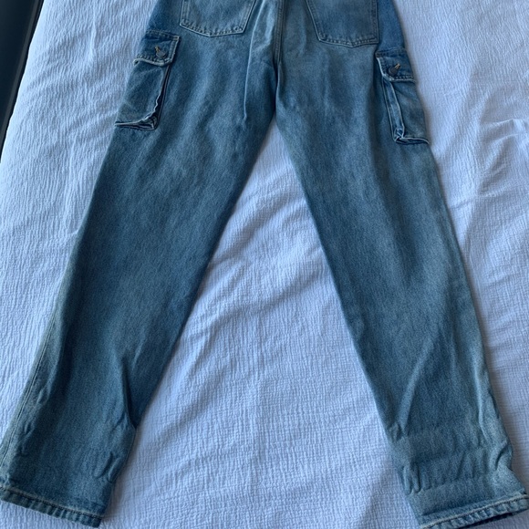 CARMAR BLUE CARGO RIPPED JEANS - Picture 3 of 6